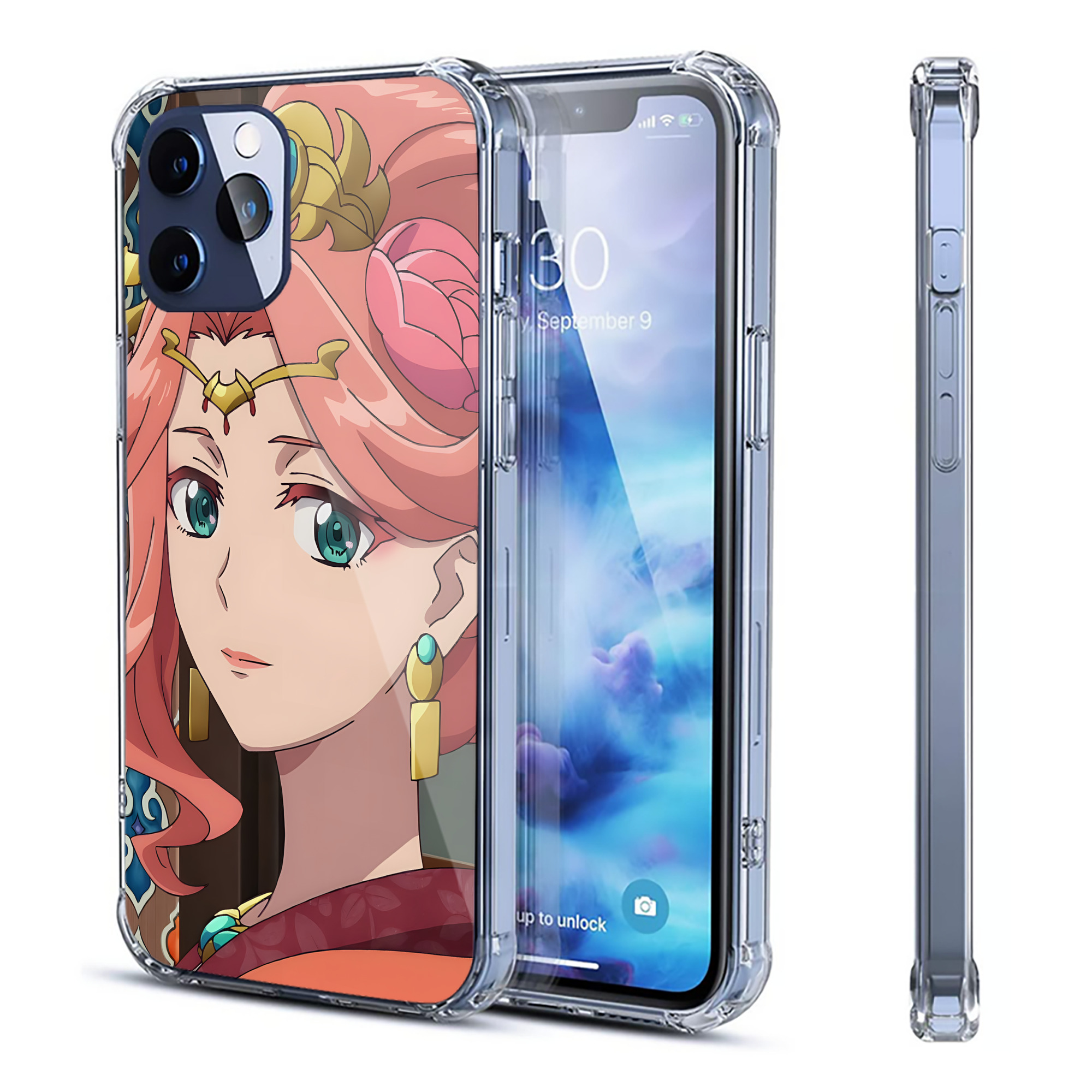 （画像用） 薬屋のひとりごと The Apothecary Diaries 【iPhone 12シリーズ対応】透明スマホケース（クリアソフトケース）